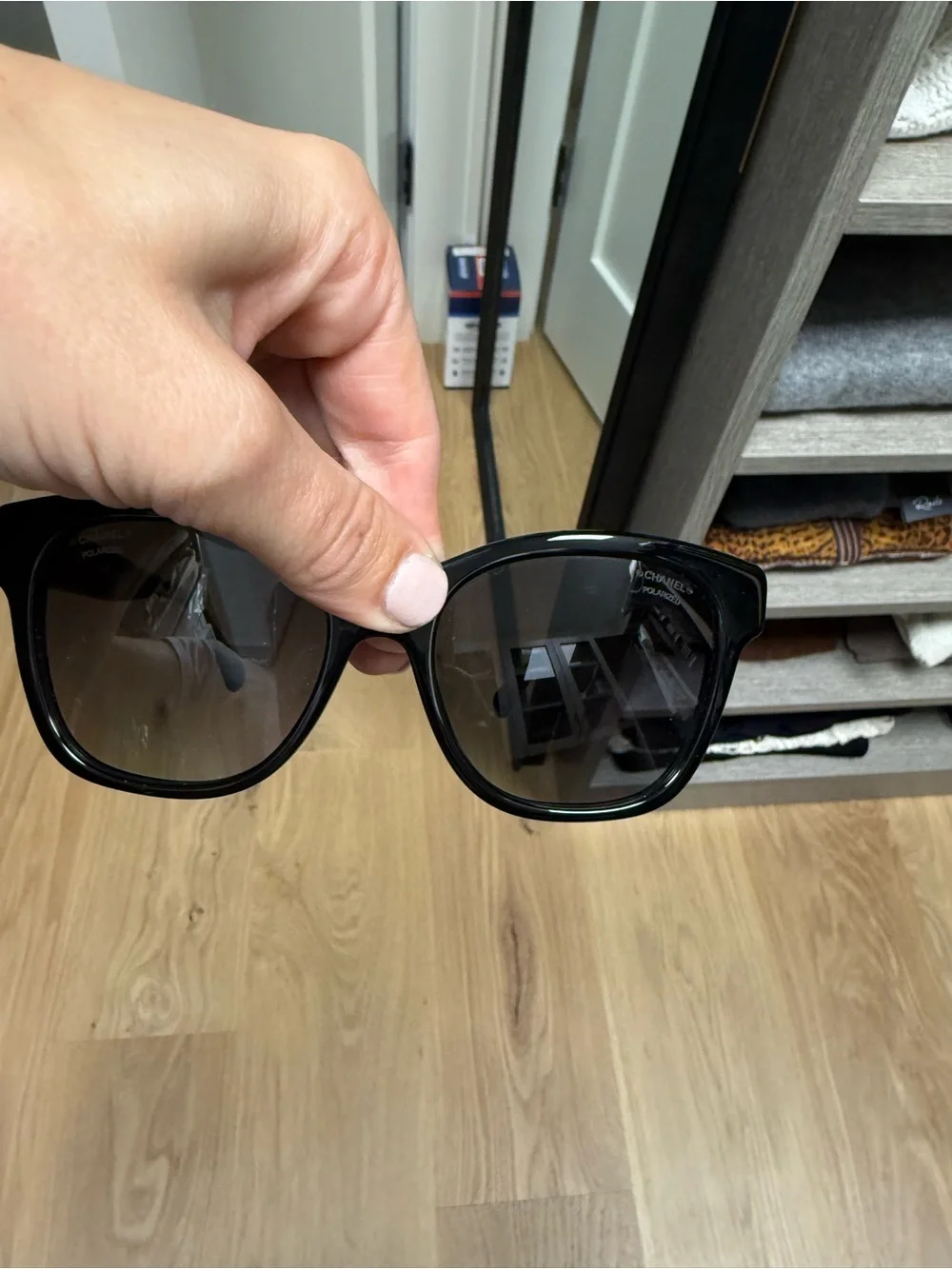 Chanel 5482H Pearl polarized sunglasses